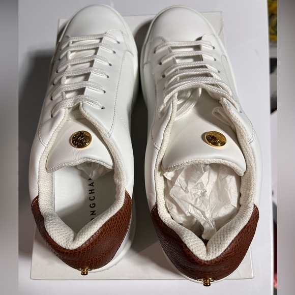 NIB Longchamp leather Tennis Shoes available in sizes 40 and 41
NIB - Picture 8 of 9
